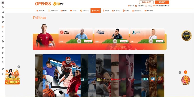 Các đối tác uy tín hợp tác lâu năm với sảnh game